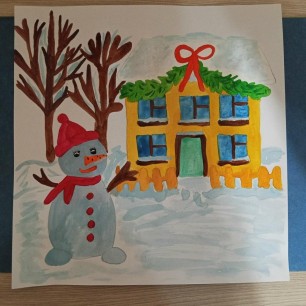 Снеговичок.