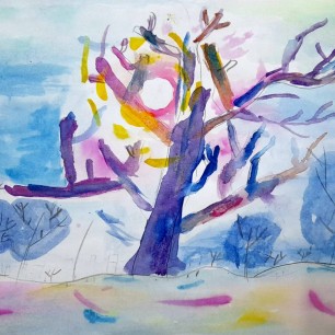 Зимнее утро.