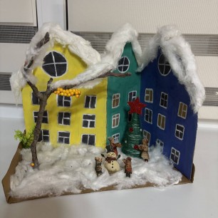 Зима в городе