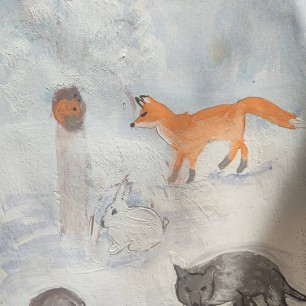 Животные зимой