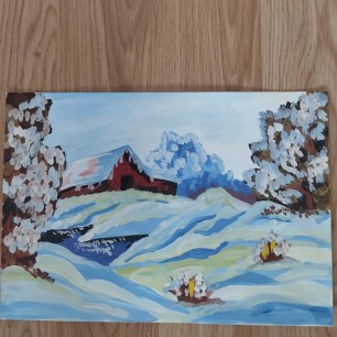 "Волшебница зима"