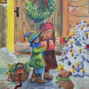 В ожидании Нового года.