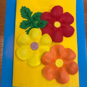 Открытка маме