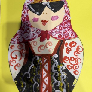 Матрёшка-крутышка