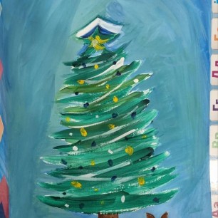 "Новогодняя ель"