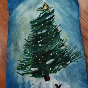 "Новогодняя ель"