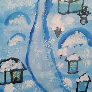 "Зимняя дорога"