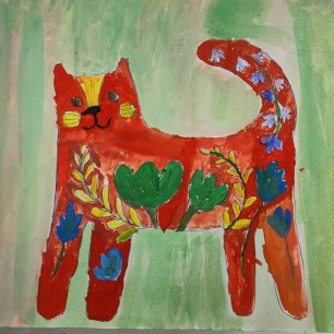 "Цветочный кот"