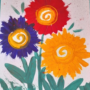 "Волшебные цветы для мамы"