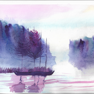 "Лодочка в тумане"