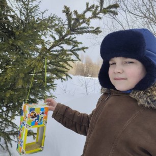 Птичье кафе "Радость моя".