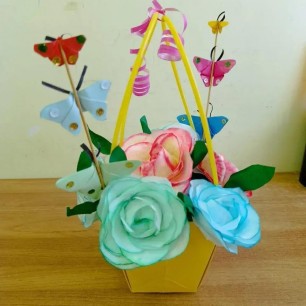 Цветы любимой маме!