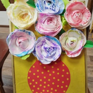 Ваза с цветами