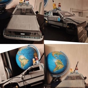 Машина " Назад в будущее "