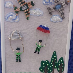 "Русские десантники - защитники Отечества !"