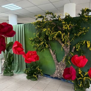 Весенние цветы.