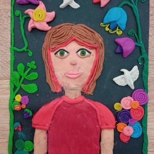 "Декоративный портрет"