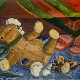 Оторвали мишке лапу...