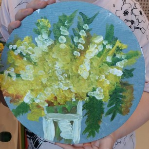 Мимозы для мамы