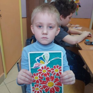 Картина пластилином