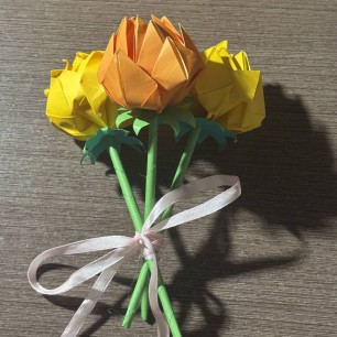 «Бумажный букет»