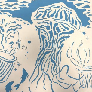 Ажурные медузы. Декоративная фантазия.