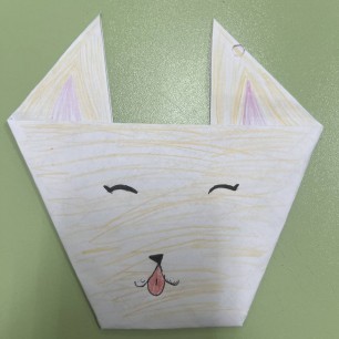 Оригами «Котик»