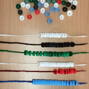 Развивающая игра "Чудо - бусы"