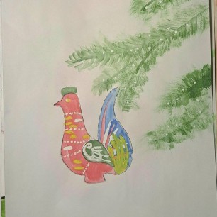 Сказочный фазан