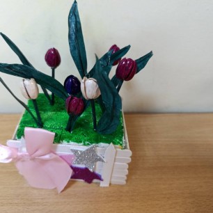 Корзина с цветами