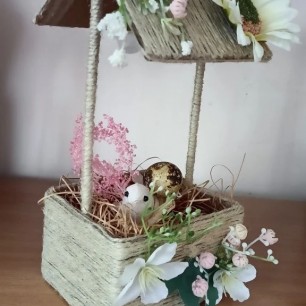 Птичка в гнёздышко.