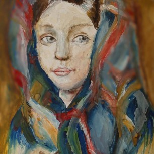 "Девушка в платке"