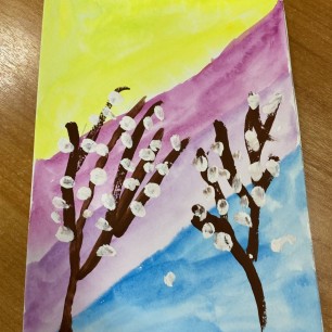 Весенние краски