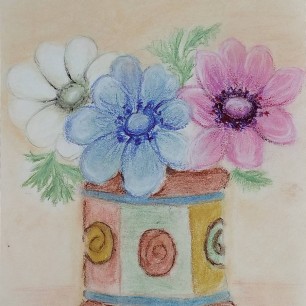 "Весенние анемоны"