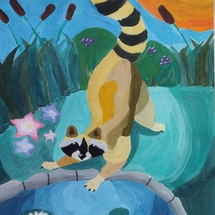 Енот и рыбка