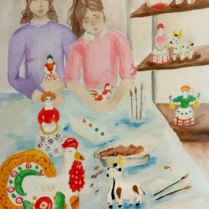 Лепим дымку