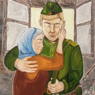 встреча матери с сыном