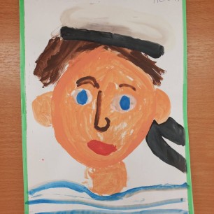 «Портрет моряка: верность и отвага».