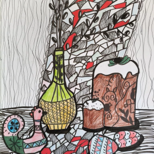 Пасхальный натюрморт