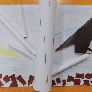 Грач на ветке