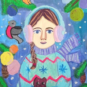 На прогулке