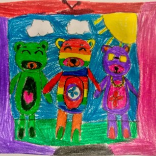 "Мультфильм про трех медведей"