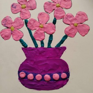 "Цветы в вазе"