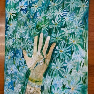 Утро на ромашковой поляне