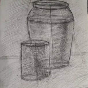 Кувшин  со стаканом