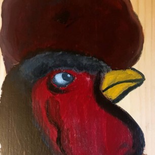 Расписной сувенир для мамы