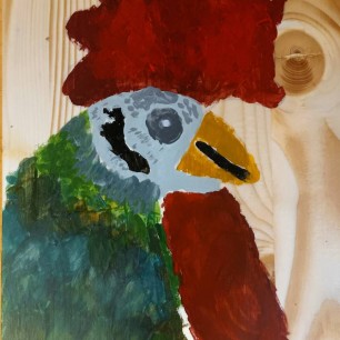 Расписной сувенир для мамы