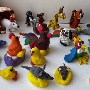 В мире пластилиновых животных