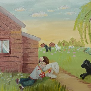 Лето в деревне