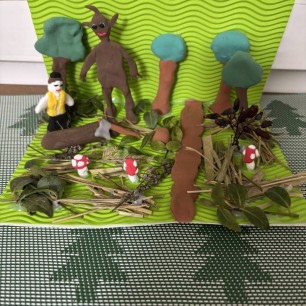 Поделка на тему поэмы Г. Тукая « Шурале»